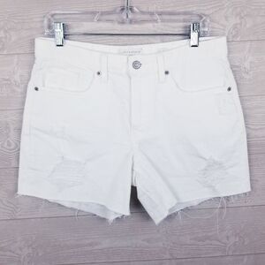 Lucky Brand White Boyfriend Short NWT size 29